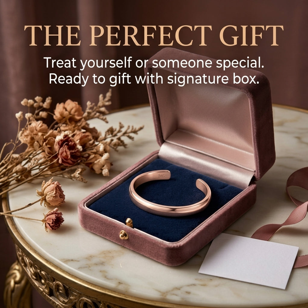 Rose Gold Minimalist Open Cuff Ring